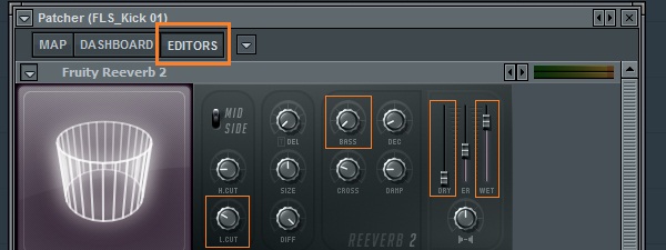 Gated Reverb with Patcher in FL Studio 