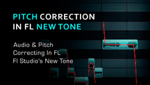 Audio and pitch correcting in new tone
