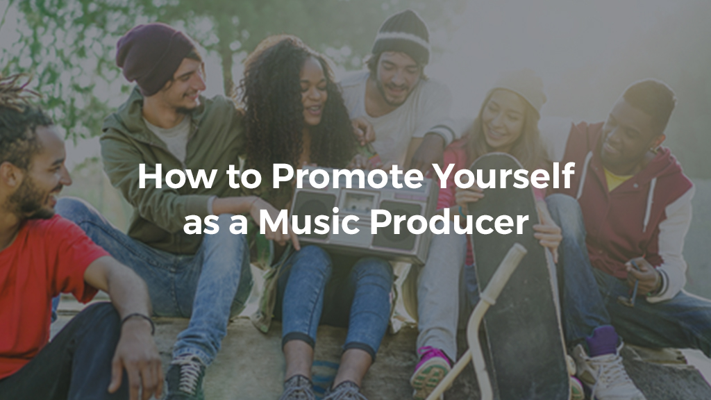 Loopcloud blog post thumbnail template how to promote yourself as a music producer