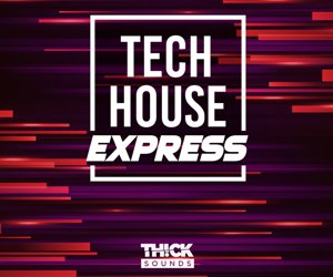 Loopmasters thick sounds tech house express cover artwork