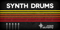 Synth drums banner web