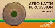 Wa afro latin perc artwork banner