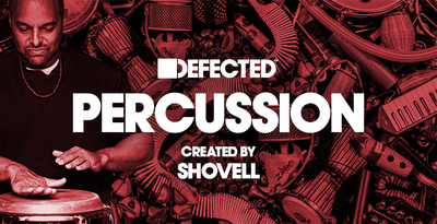 Defected percussion samples by shovell banner