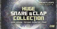 Huge snare clap collection 1000x512