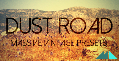 Dust road banner