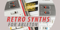 Retro synths for ableton 1000x512