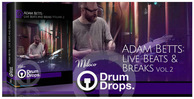 Adam betts drum breaks live drum loops dnb breakbeat funk samples 512 web