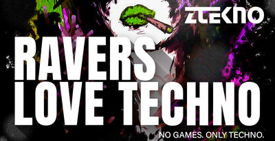 Ztekno ravers love techno underground techno royalty free sounds ztekno samples royalty free 1000x512