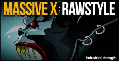 4 massive x rawstyle presets audio kick drums loops one shots leads screeches melodies 1000 x 512 web