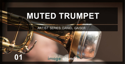 Muted trumpet banner