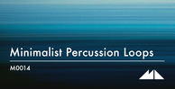 Minimalist percussion loops banner