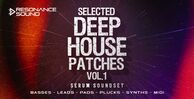 Resonance sound selected deep house patches volume 1 serum banner artwork