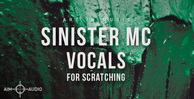 Aim audio sinister mc vocals banner artwork