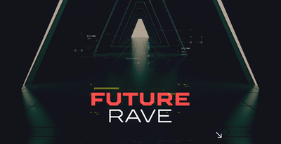 Producer loops future rave banner artwork