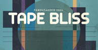 Famous audio tape bliss banner artwork