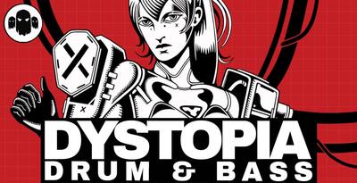 Ghost syndicate dystopia drum   bass banner artwork