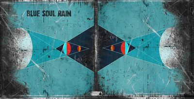 Bfractal music blue soul rain banner