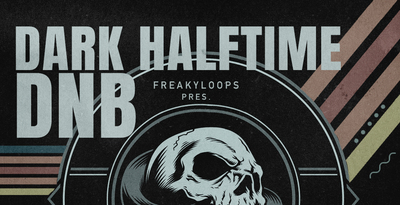 Freaky loops dark halftime dnb banner