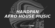 House of loop handpan afro house music banner