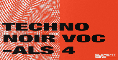 Element one techno noir vocals 4 banner