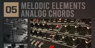 Resonance sound melodic elements 05 analog chords banner