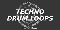 House of loop techno drum loops banner