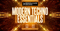 Resonance sound modern techno essentials banner