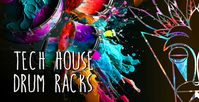 Mind flux tech house drum racks banner