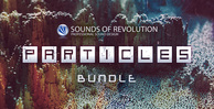 Resonance sound sor particles bundle banner