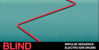Blind audio impulse sequence electro idm drums banner