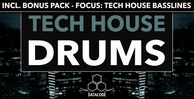 Datacode focus tech house drums banner promo