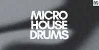 Abstract sounds micro house drums banner