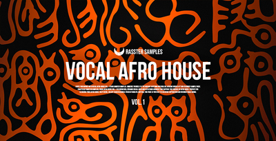 Rasster samples vocal afro house volume 1 banner