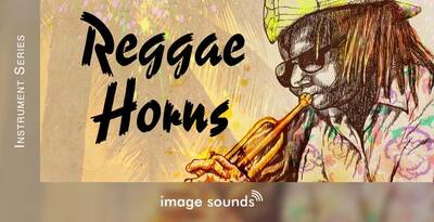 Reggae horns banner
