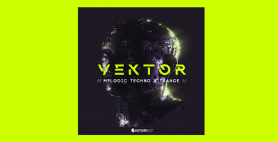 Vektor melodic techno x trance banner